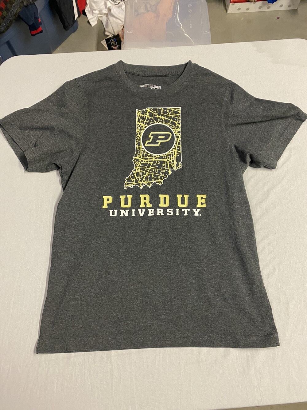 Purdue Boilermakers Adult Medium T Shirt Adult XL Short Sleeve Shirt